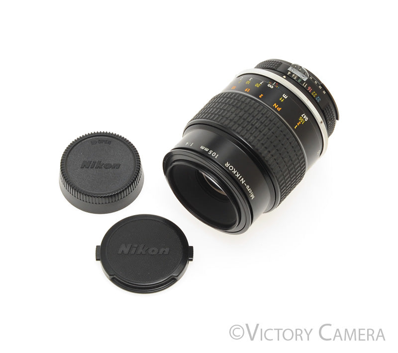 Nikon Micro-Nikkor 105mm f4 Telephoto Lens [EXC] - Victory Camera