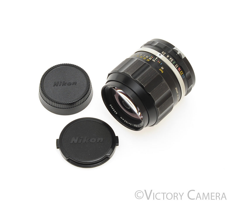 Nikon Nikkor-P 105mm f2.5 Photomic non-AI Telephoto Prime Lens  [EXC] - Victory Camera
