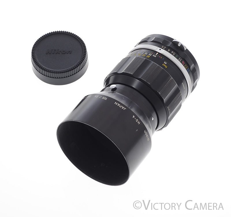Nikon Nikkor-P 105mm f2.5 Photomic non-AI Telephoto Prime Lens [EXC+] - Victory Camera