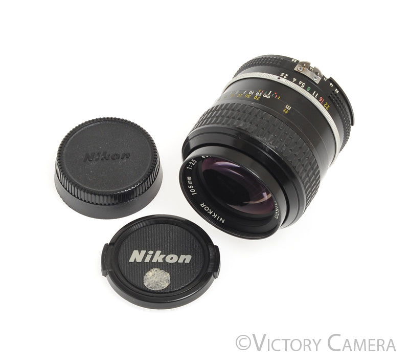 Nikon Nikkor 105mm f2.5 Photomic AI Portrait Prime Lens -Clean- - Victory Camera