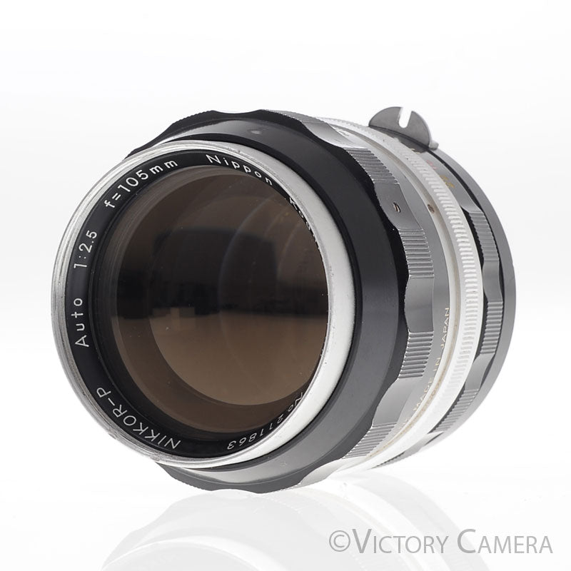 Nikon Nikkor-P 105mm f2.5 Photomic non-AI Telephoto Prime Lens [EXC-] image 2
