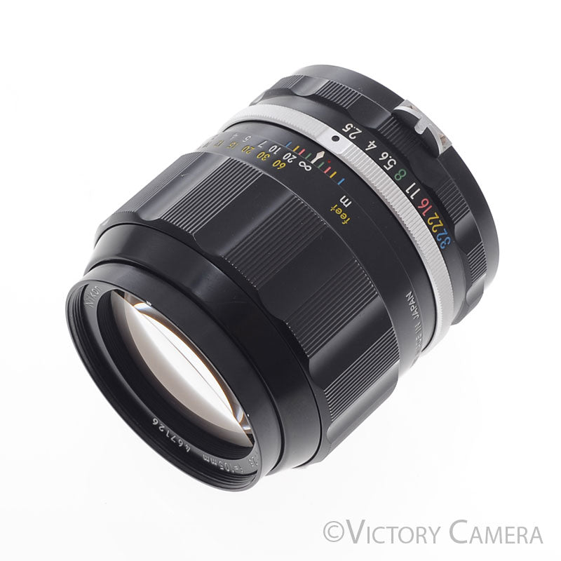 Nikon Nikkor-P 105mm f2.5 Photomic non-AI Telephoto Prime Lens [EXC] - Victory Camera