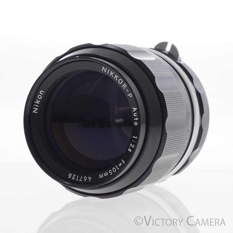 Nikon Nikkor-P 105mm f2.5 Photomic non-AI Telephoto Prime Lens [EXC] - Victory Camera