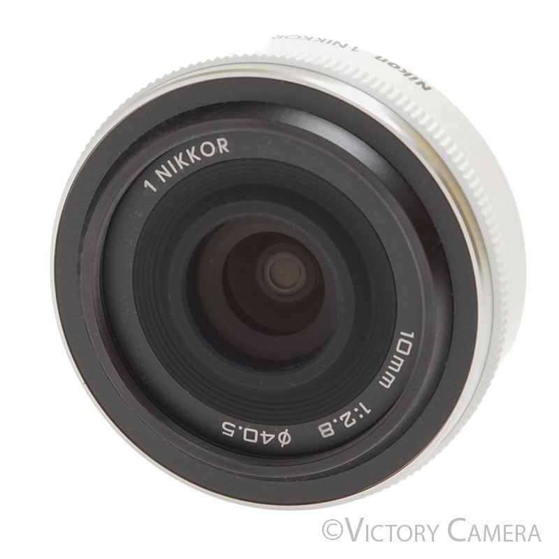 Nikon Nikkor 1 10mm f2.8 White for Nikon CX Mount Cameras [EXC+] image 2