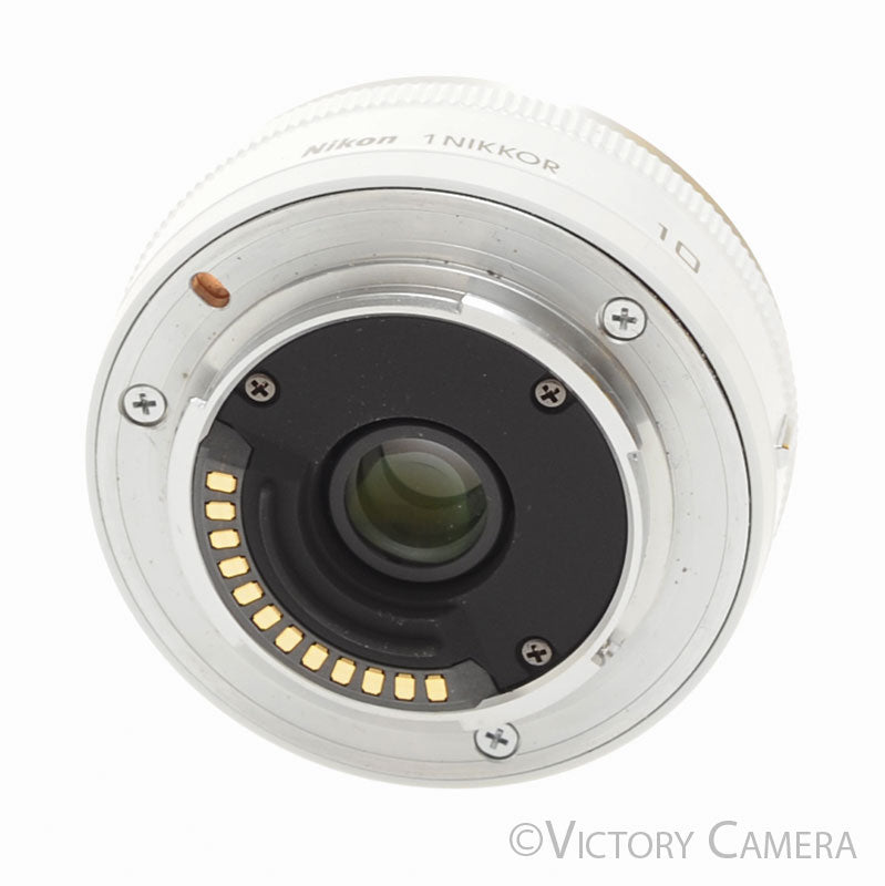 Nikon Nikkor 1 10mm f2.8 White for Nikon CX Mount Cameras [EXC+] image 3