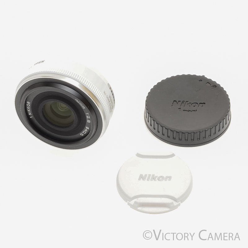 Nikon Nikkor 1 10mm f2.8 White for Nikon CX Mount Cameras [EXC+] image 4