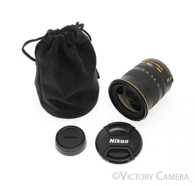 Nikon Nikkor AF-S 12-24mm f4 G ED DX Autofocus Lens -US Serial- [EXC+] - Victory Camera