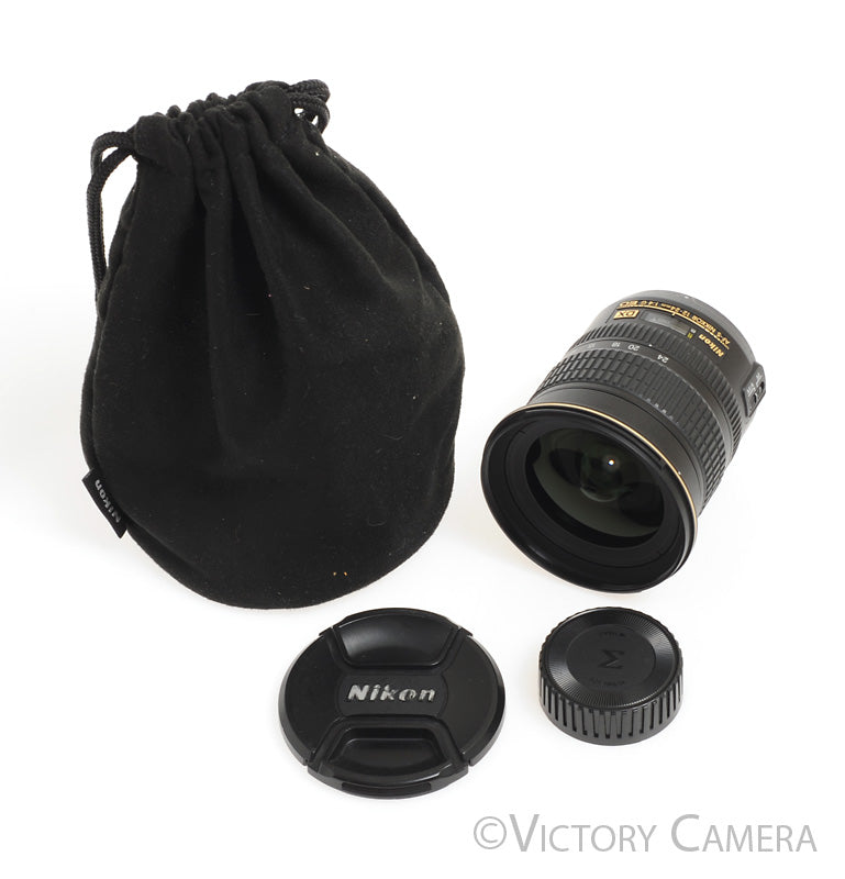 Nikon Nikkor AF-S 12-24mm f4 G ED DX Autofocus Lens -US Serial- [EXC+] - Victory Camera