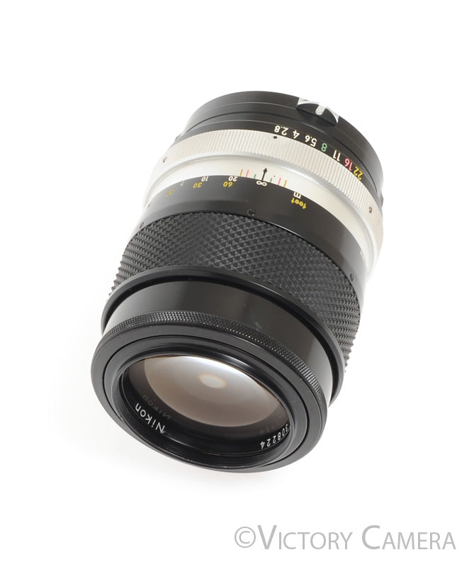 Nikon Nikkor-Q Auto 135mm f2.8 Photomic non-AI Prime Lens -Clean in Case- - Victory Camera