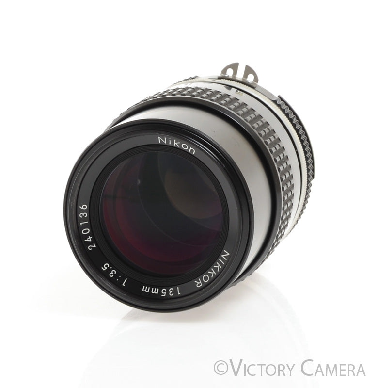 Nikon Nikkor 135mm f3.5 AI Manual Focus Lens -Clean- [EXC]