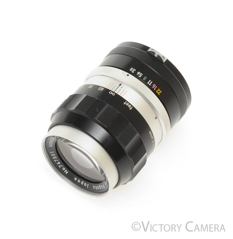 Nikor Nikkor-Q Auto 13.5cm 135mm f3.5 Non-AI Telephoto Lens [EXC-] - Victory Camera