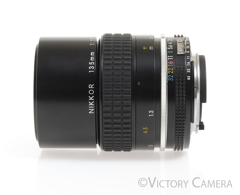 Nikon Nikkor 135mm f2.8 AI Manual Focus Telephoto Prime Lens - Victory Camera
