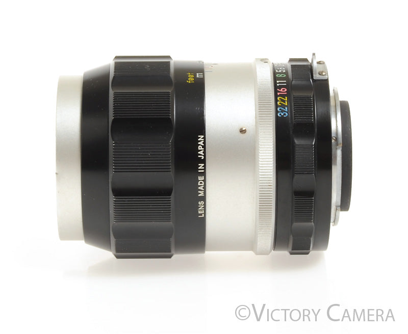 Nikor Nikkor-Q Auto 13.5cm 135mm f3.5 Non-AI Telephoto Lens w/ Case  [EXC+] - Victory Camera