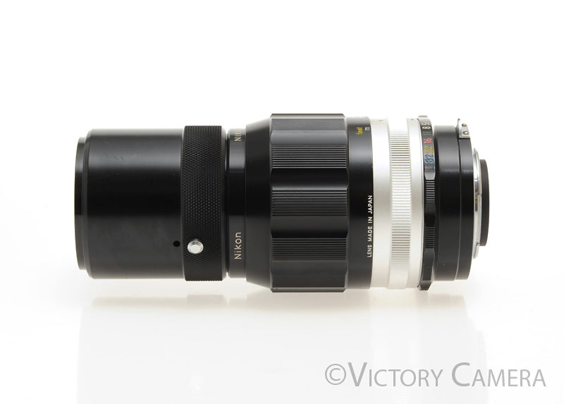 Nikon Nikkor-Q Auto 200mm f4 Photomic Non-AI Telephoto Prime Lens [EXC] - Victory Camera