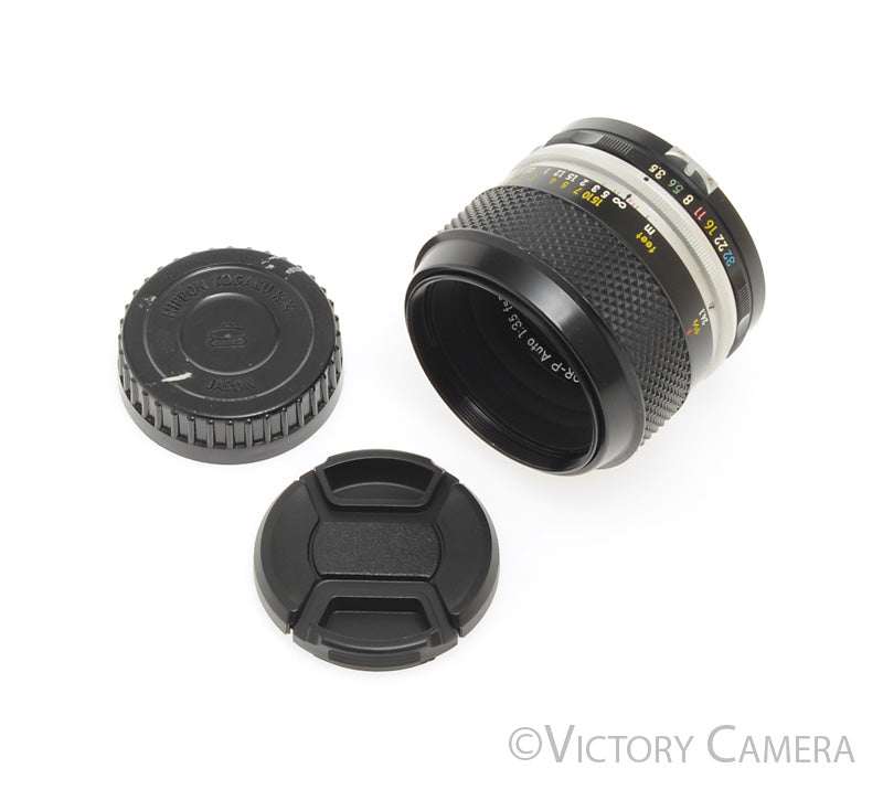 Nikon Micro-Nikkor 55mm f3.5 non-AI Macro Lens [EXC] - Victory Camera