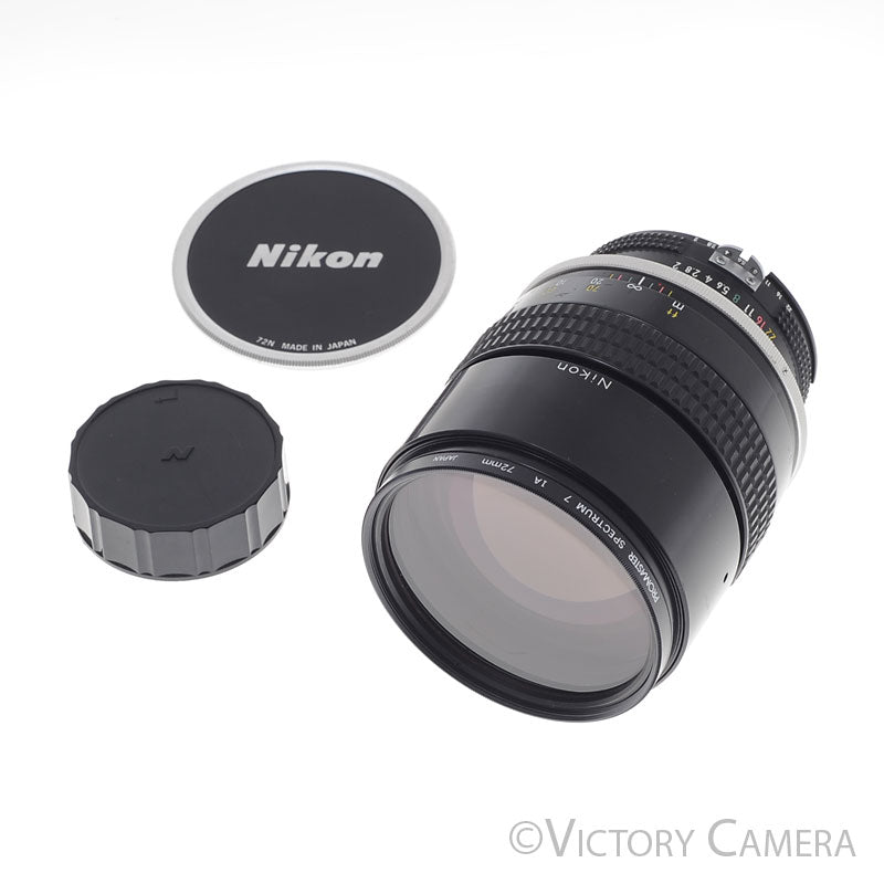 Nikon Nikkor 135mm f2 AI Telephoto Prime Lens [EXC] image 5