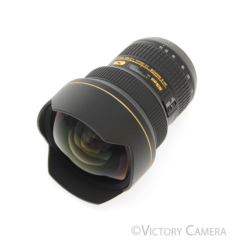 Nikon AF-S Nikkor 14-24mm f2.8 G ED N Wide Angle Zoom Lens [MINT] - Victory Camera