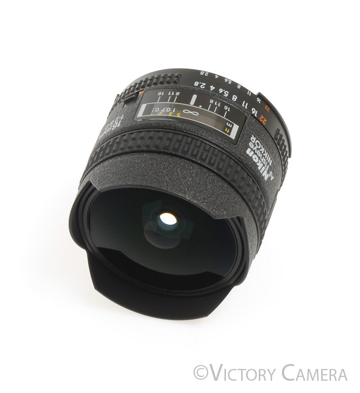 Nikon Fisheye-Nikkor 16mm f2.8 AF-D Wide Angle Fisheye Lens [MINT-] - Victory Camera