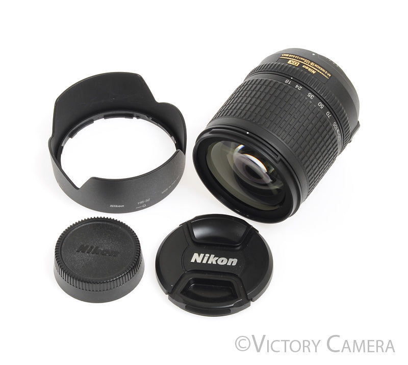 Nikon AF-S 18-135mm f3.5-5.6 DX G ED Zoom Lens -Clean w/ Shade- - Victory Camera