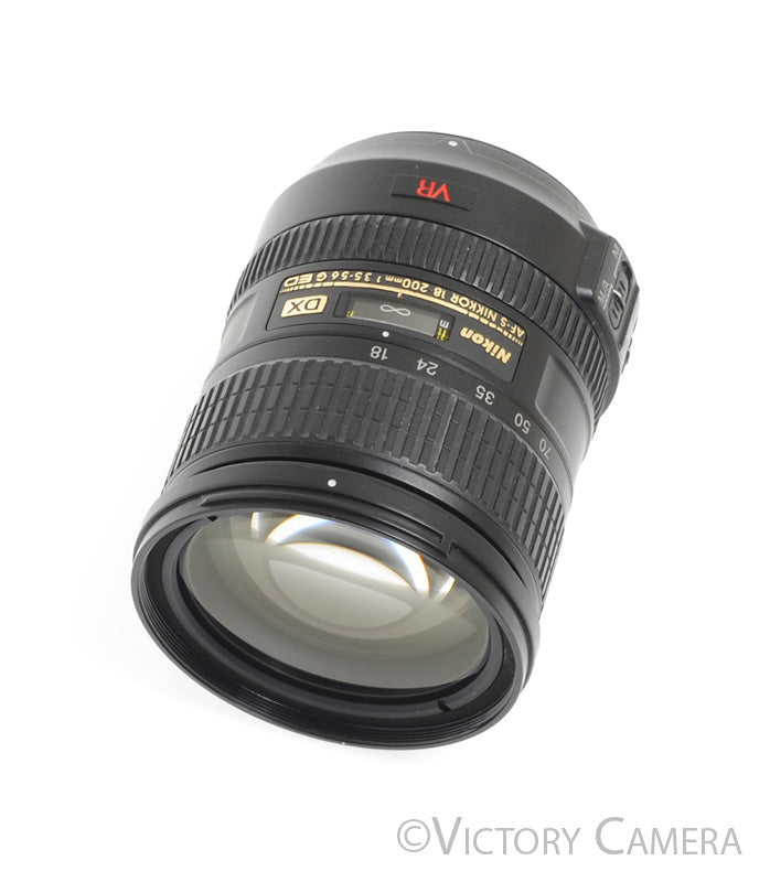 Nikon AF-S Nikkor 18-200mm f3.5-5.6 G ED VR DX Lens -Clean- - Victory Camera