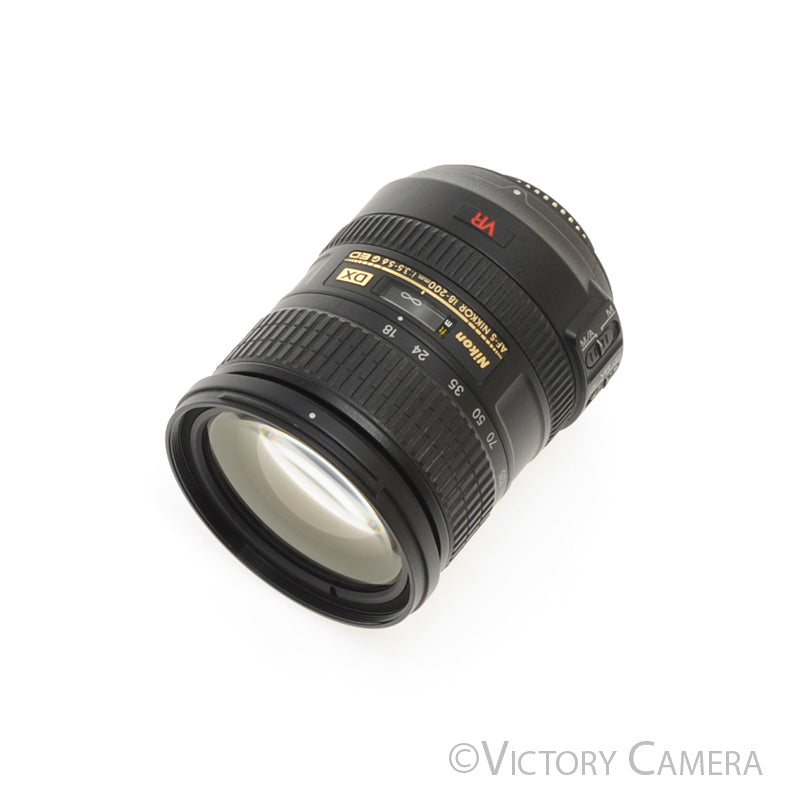 Nikon AF-S Nikkor 18-200mm f3.5-5.6 G ED VR DX Lens [EXC+] - Victory Camera