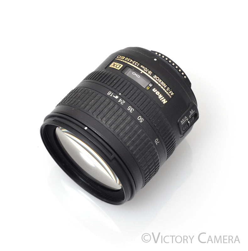 Nikon Nikkor AF-S 18-70mm f3.5-4.5 G DX G ED Zoom Lens [EXC-] - Victory Camera