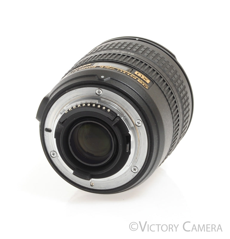 Nikon Nikkor AF-S 18-70mm f3.5-4.5 G DX G ED Zoom Lens w/ Shade [EXC] - Victory Camera