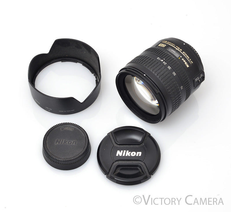 Nikon Nikkor AF-S 18-70mm f3.5-4.5 DX G ED Zoom Lens [EXC-] - Victory Camera