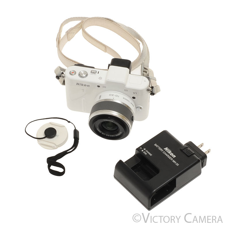 Nikon 1 V1 10.1MP Compact Mirrorless Camera ~7,570 Shutter Count [EXC-] image 6