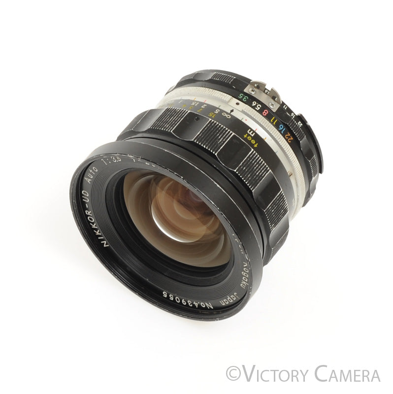 Nikon Nikkor-UD 20mm f3.5 AI'd Manual Focus Wide Angle Lens  [BAR] - Victory Camera