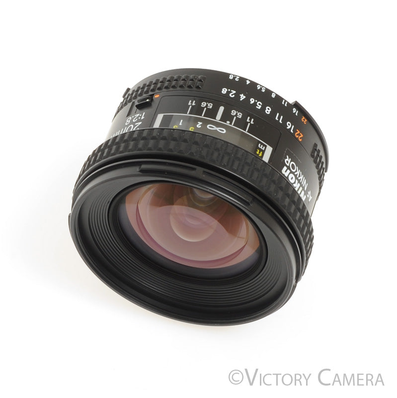 Nikon AF Nikkor 20mm f2.8 AF-D Wide-Angle Lens [EXC+] - Victory Camera