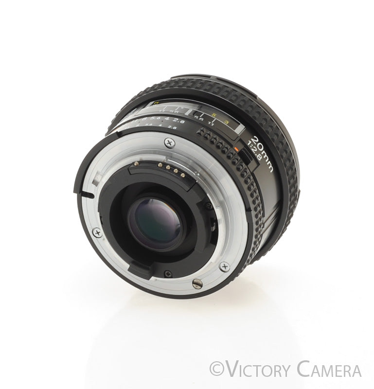 Nikon AF Nikkor 20mm f2.8 AF-D Wide-Angle Lens [EXC+] - Victory Camera