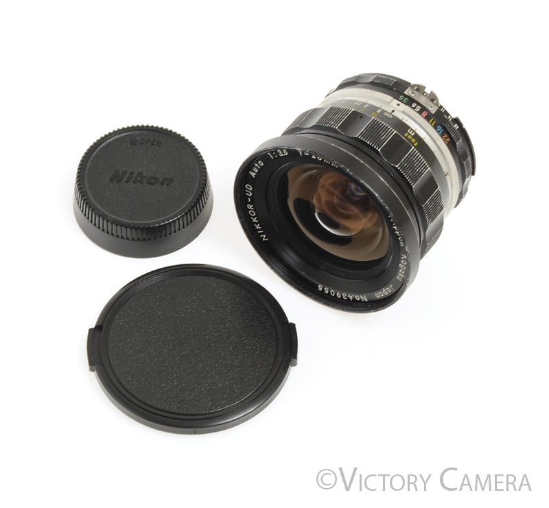 Nikon Nikkor-UD 20mm f3.5 AI&#39;d Manual Focus Wide Angle Lens  [BAR] - Victory Camera
