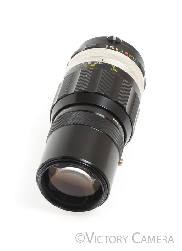 Nikon Nikkor-Q 200mm f4 Photomic Non-AI Telephoto Prime Lens  [EXC] - Victory Camera