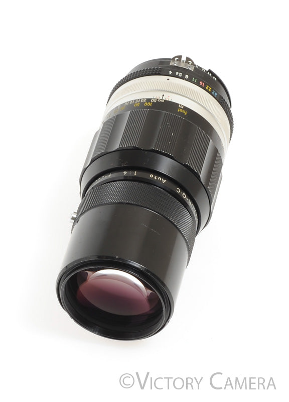 Nikon Nikkor-Q.C 200mm F4 Photomic AI'd Telephoto Lens -Cool Serial- [EXC+] - Victory Camera