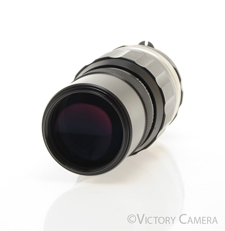 Nikon Nikkor-QC 20cm 200mm f4 Photomic Non-AI Telephoto Prime Lens [EXC+] - Victory Camera
