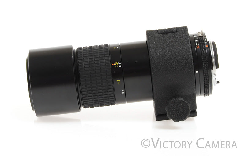 Nikon Micro-Nikkor 200mm f4 AI-s Lens -Clean w/ Collar- [EXC] - Victory Camera