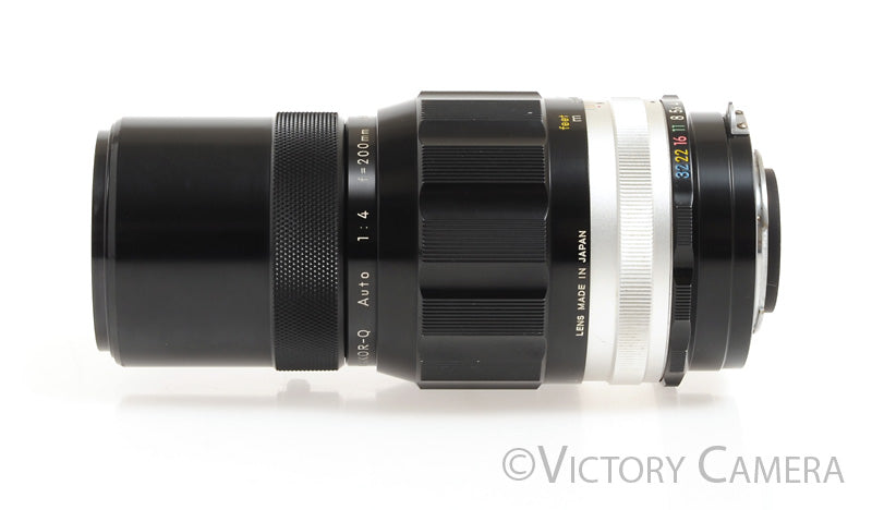Nikon Nikkor-Q 20cm 200mm f4 Photomic Non-AI Telephoto Prime Lens [EXC-] - Victory Camera