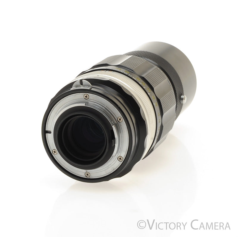Nikon Nikkor-QC 20cm 200mm f4 Photomic Non-AI Telephoto Prime Lens [EXC+] - Victory Camera