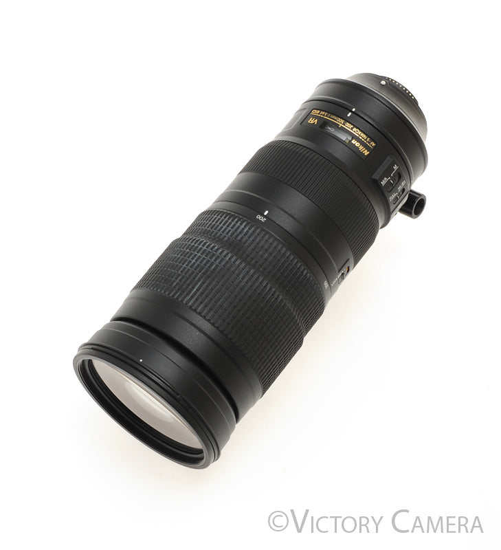Nikon AF-S Nikkor 200-500mm f5.6E ED VR Telephoto Zoom Lens w/ Shade [EXC+] - Victory Camera