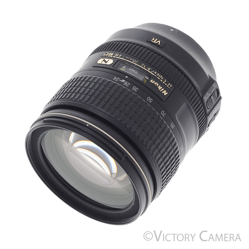 Nikon Nikkor AF-S 24-120mm f4 G ED N VR Zoom Lens [EXC] - Victory Camera