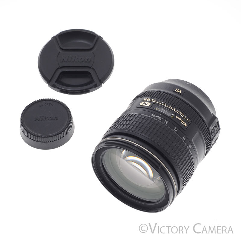 Nikon Nikkor AF-S 24-120mm f4 G ED N VR Zoom Lens [EXC] - Victory Camera