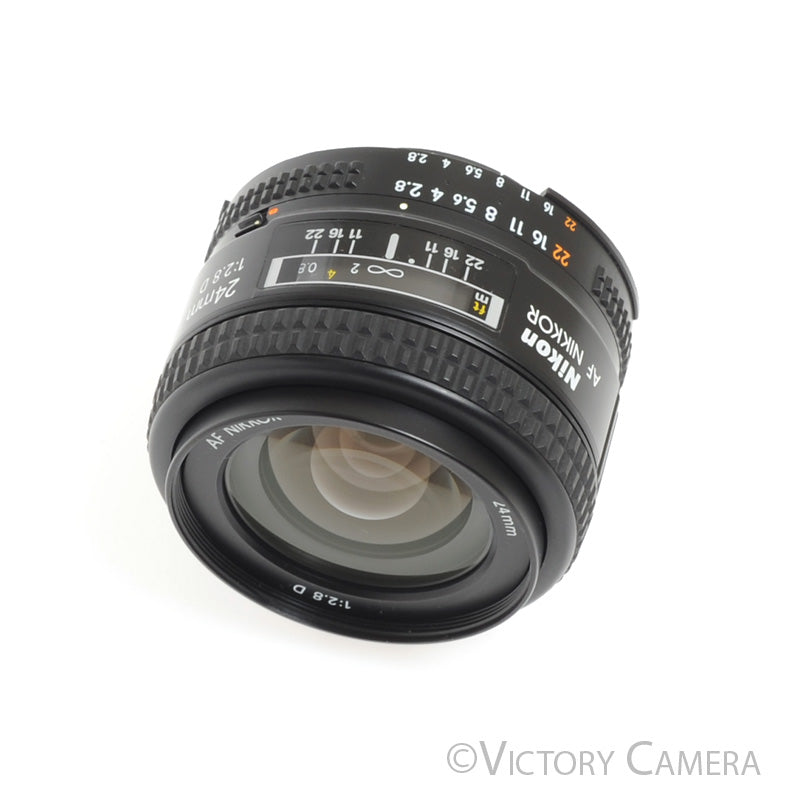 Nikon Nikkor 24mm f2.8 AF-D Auto Focus Wide Angle Lens -Clean- - Victory Camera