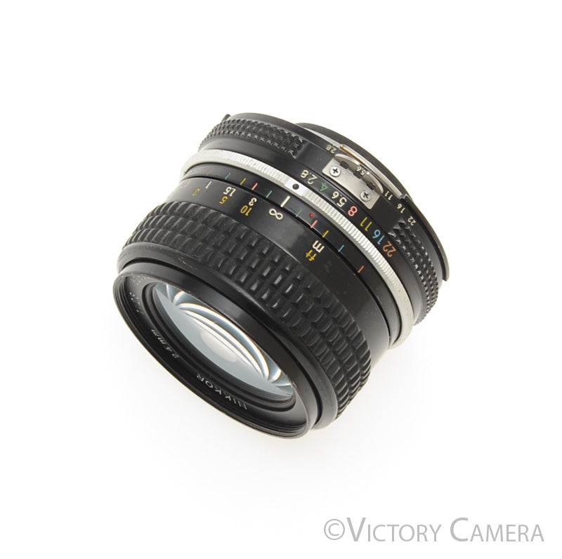 Nikon Nikkor 24mm f2.8 AI Wide Angle Prime Lens -Small Marks- [GOOD] - Victory Camera