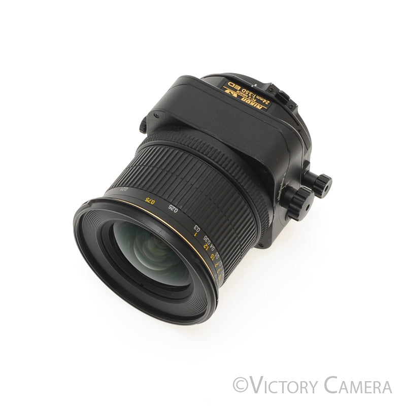 Nikon PC-E Nikkor 24mm f3.5D ED Tilt-Shift Manual Focus Prime Lens [EXC+] - Victory Camera