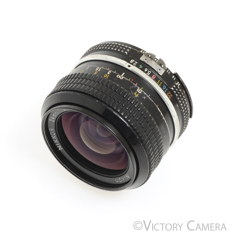 Nikon Nikkor 24mm f2.8 AI Wide Angle Prime Lens  [BAR] - Victory Camera