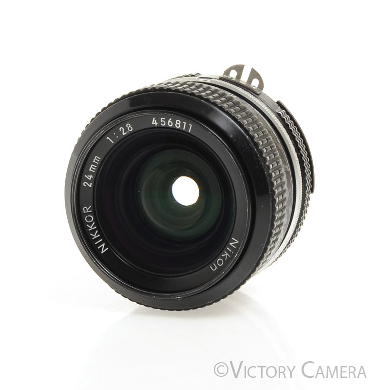 Nikon Nikkor 24mm f2.8 AI Wide Angle Prime Lens  [BAR] - Victory Camera