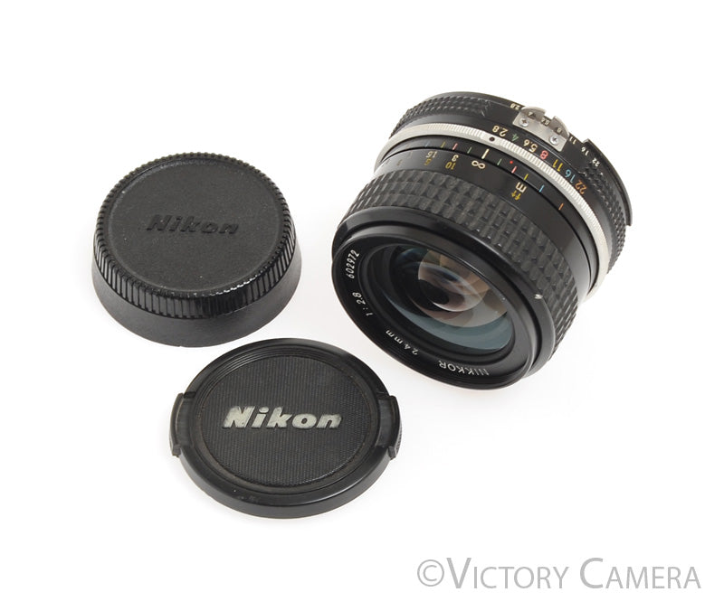 Nikon Nikkor 24mm f2.8 AI Wide Angle Prime Lens [EXC+]