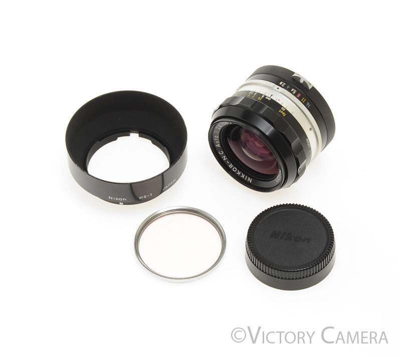 Nikon Nikkor-N.C 24mm f2.8 Non-AI Photomic Wide Angle Lens [EXC] - Victory Camera