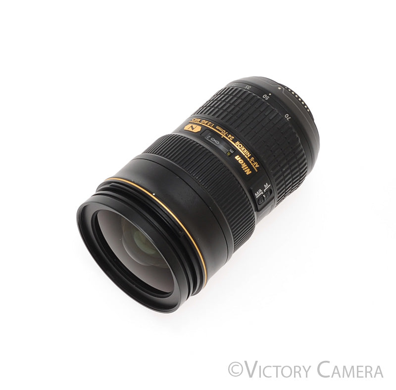 Nikon Nikkor AF-S 24-70mm f2.8 G ED N Zoom Lens w/ Case [EXC] - Victory Camera
